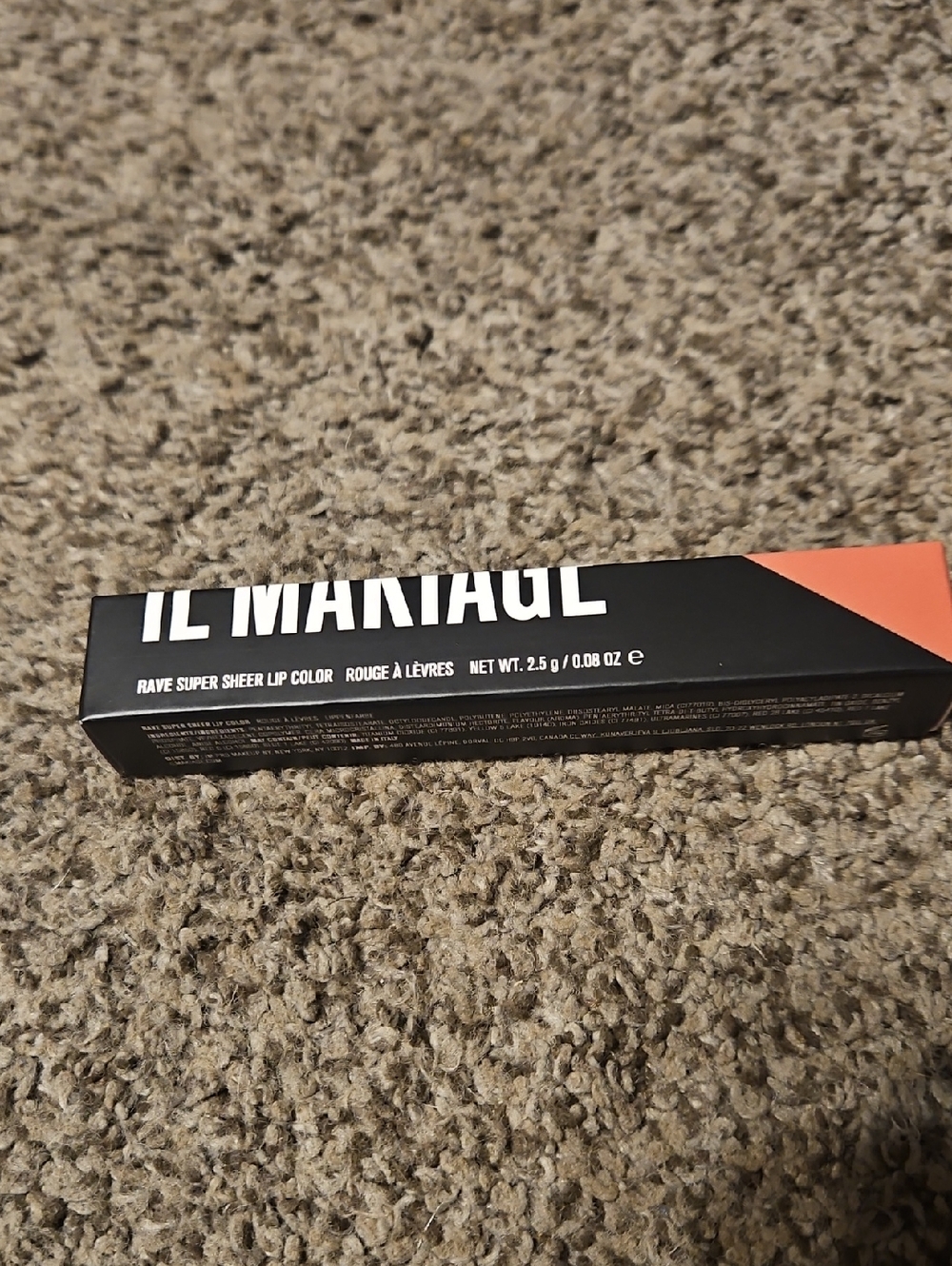 IL MAKIAGE Rave Super Sheer Lip Color - Coral Orange